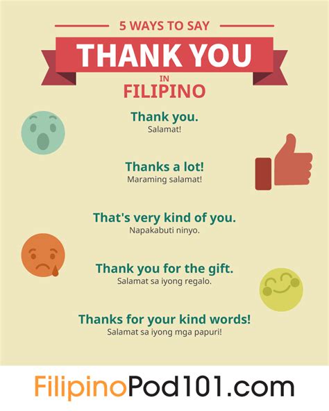 salamat po meaning|How to Say Thank You in Filipino .